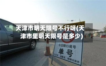 天津市明天限号不行呀(天津市里明天限号是多少)-第1张图片