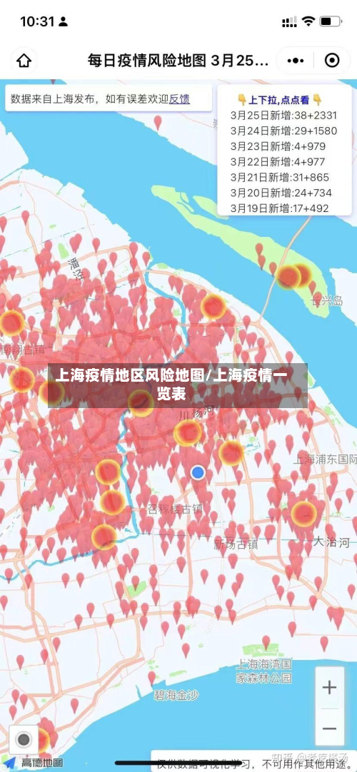 上海疫情地区风险地图/上海疫情一览表-第1张图片