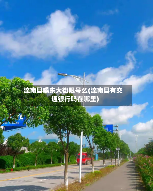 滦南县嘴东大街限号么(滦南县有交通银行吗在哪里)-第1张图片