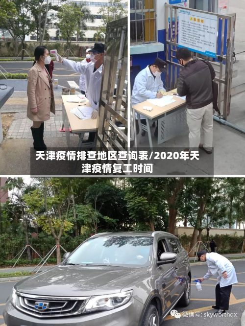 天津疫情排查地区查询表/2020年天津疫情复工时间-第3张图片
