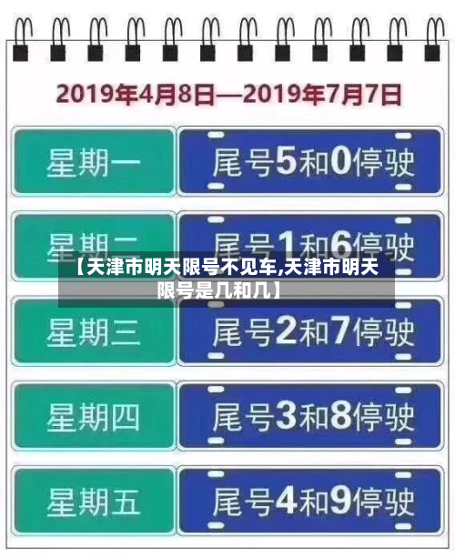 【天津市明天限号不见车,天津市明天限号是几和几】