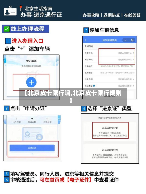 【北京皮卡限行嘛,北京皮卡限行规则】-第1张图片