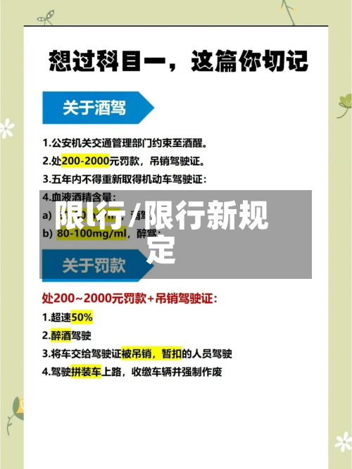 限l行/限行新规定-第3张图片