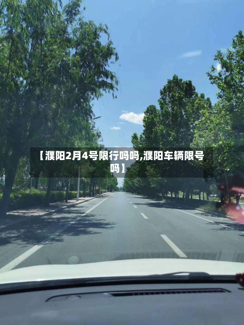 【濮阳2月4号限行吗吗,濮阳车辆限号吗】-第1张图片
