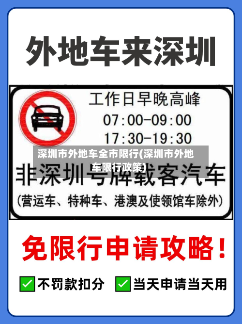 深圳市外地车全市限行(深圳市外地车限行政策)