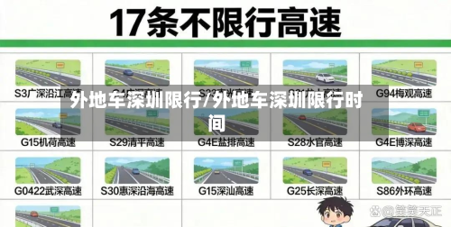 外地车深圳限行/外地车深圳限行时间