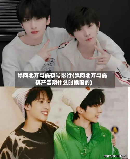 漂向北方马嘉祺号限行(飘向北方马嘉祺严浩翔什么时候唱的)-第1张图片