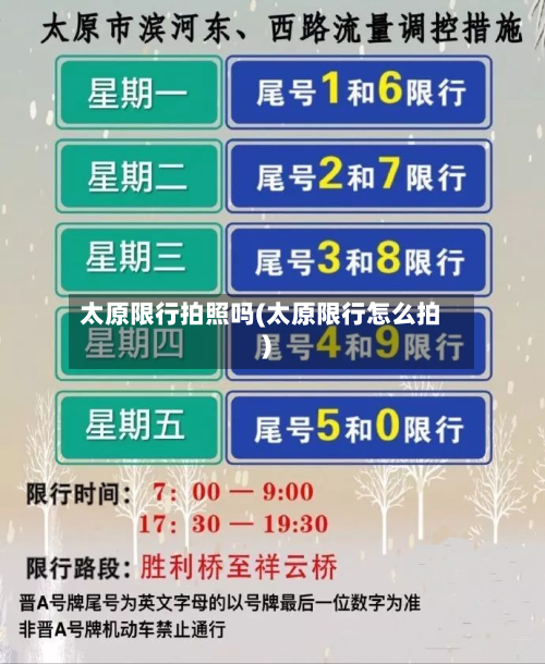 太原限行拍照吗(太原限行怎么拍)-第1张图片