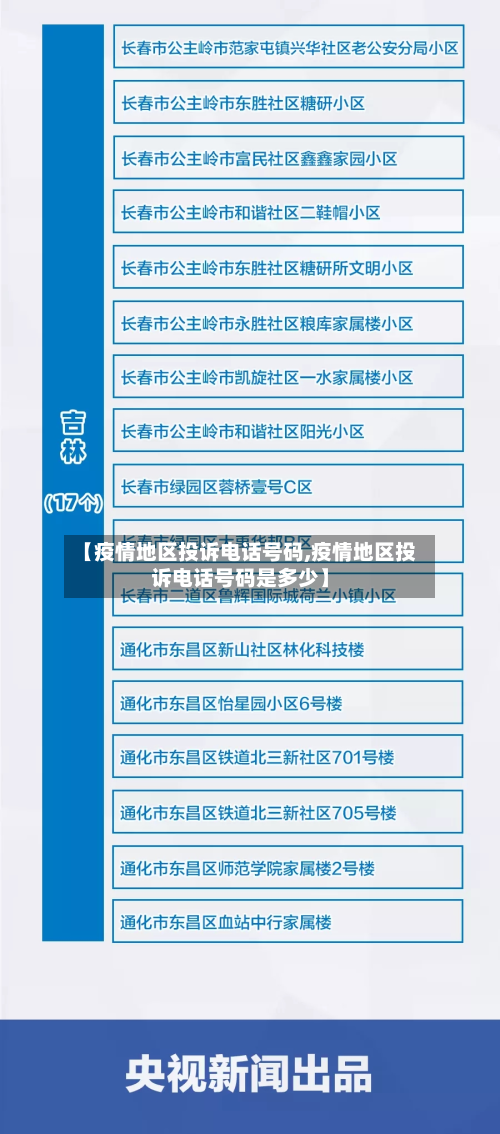 【疫情地区投诉电话号码,疫情地区投诉电话号码是多少】-第2张图片