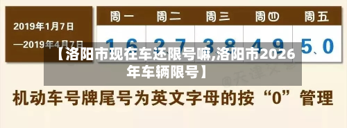 【洛阳市现在车还限号嘛,洛阳市2026年车辆限号】-第1张图片