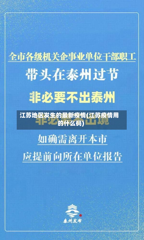 江苏地区发生的最新疫情(江苏疫情用的什么码)-第2张图片