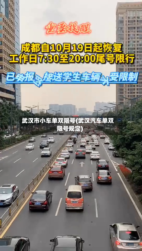 武汉市小车单双限号(武汉汽车单双限号规定)-第1张图片