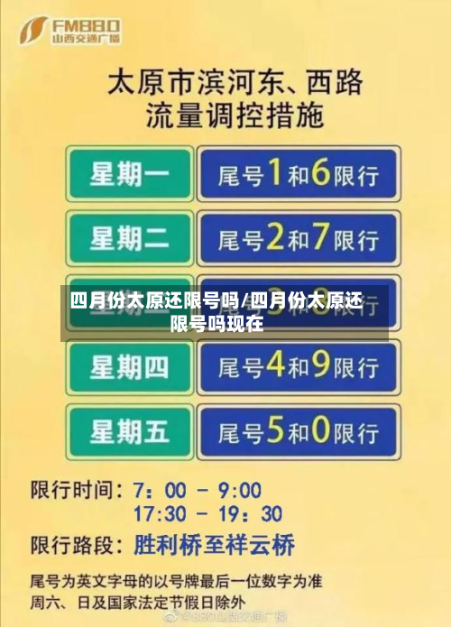 四月份太原还限号吗/四月份太原还限号吗现在-第3张图片