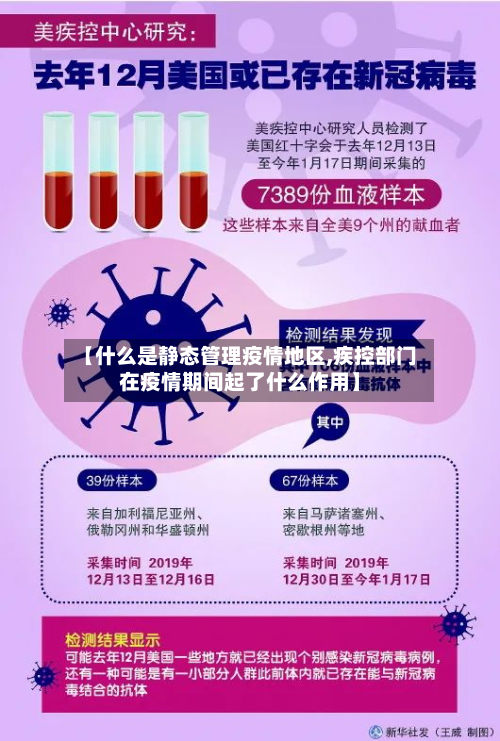 【什么是静态管理疫情地区,疾控部门在疫情期间起了什么作用】-第3张图片