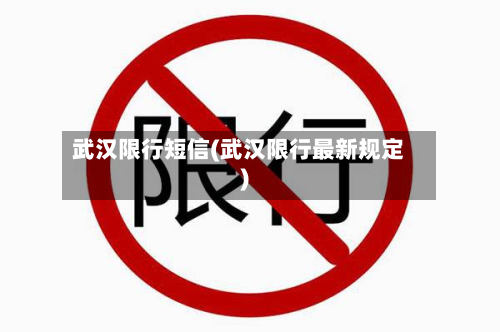武汉限行短信(武汉限行最新规定)-第2张图片