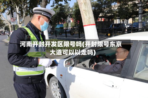 河南开封开发区限号吗(开封限号东京大道可以以走吗)-第1张图片