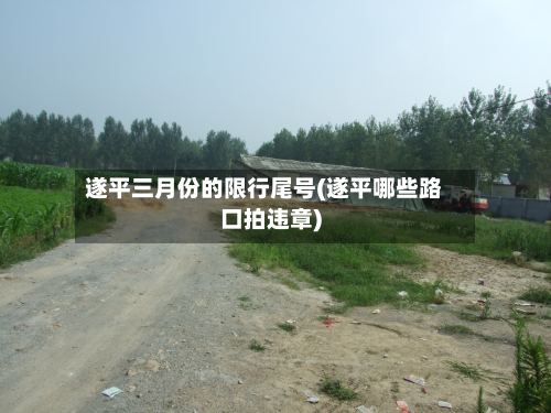 遂平三月份的限行尾号(遂平哪些路口拍违章)-第1张图片