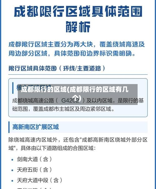 成都限行的区域(成都限行的区域有几个)-第1张图片