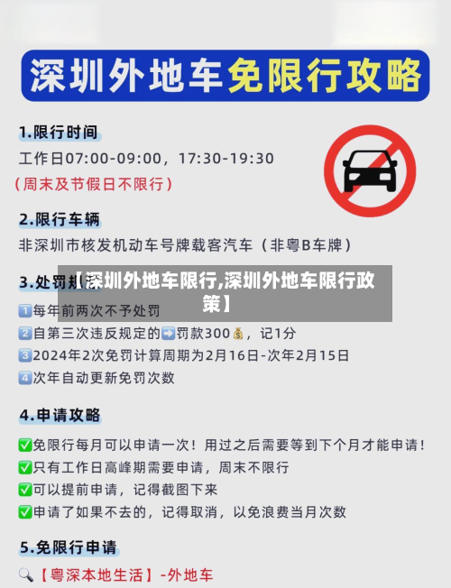 【深圳外地车限行,深圳外地车限行政策】-第1张图片