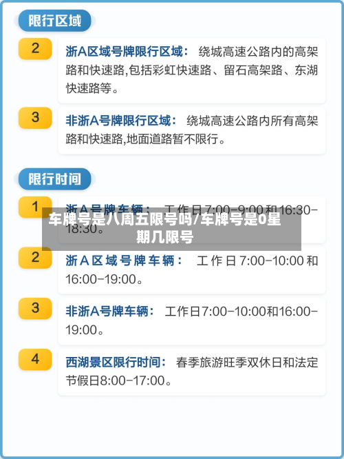 车牌号是八周五限号吗/车牌号是0星期几限号-第2张图片