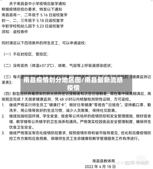 南昌疫情划分地区图/南昌最新流感疫情