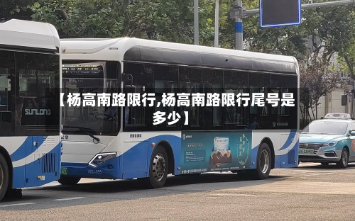 【杨高南路限行,杨高南路限行尾号是多少】-第1张图片