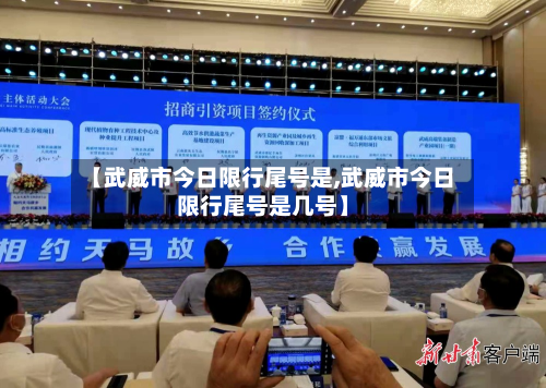 【武威市今日限行尾号是,武威市今日限行尾号是几号】-第2张图片