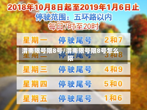 渭南限号限8号/渭南限号限8号怎么限