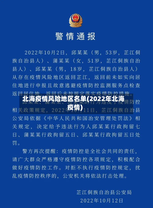 北海疫情风险地区名单(2022年北海疫情)-第1张图片