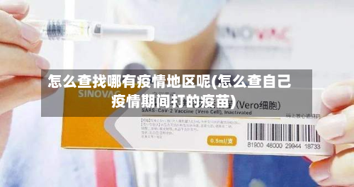 怎么查找哪有疫情地区呢(怎么查自己疫情期间打的疫苗)