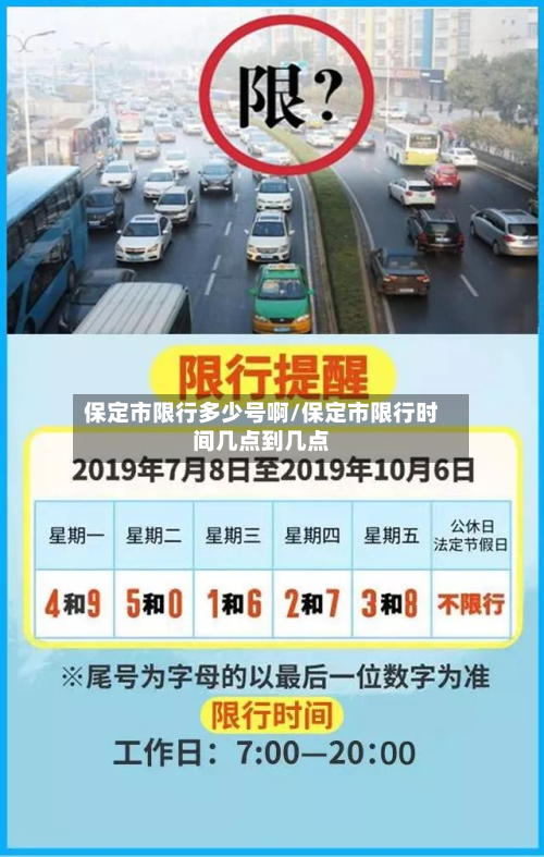 保定市限行多少号啊/保定市限行时间几点到几点