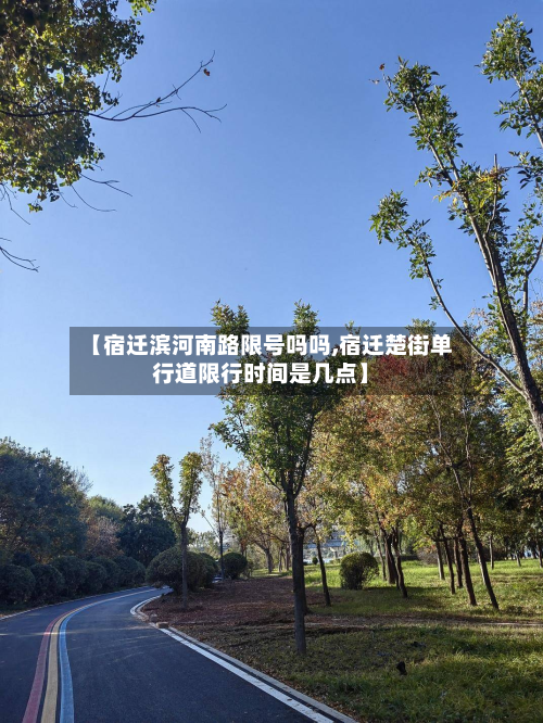 【宿迁滨河南路限号吗吗,宿迁楚街单行道限行时间是几点】-第3张图片