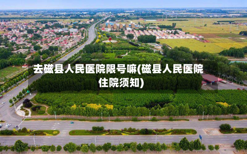 去磁县人民医院限号嘛(磁县人民医院住院须知)-第2张图片