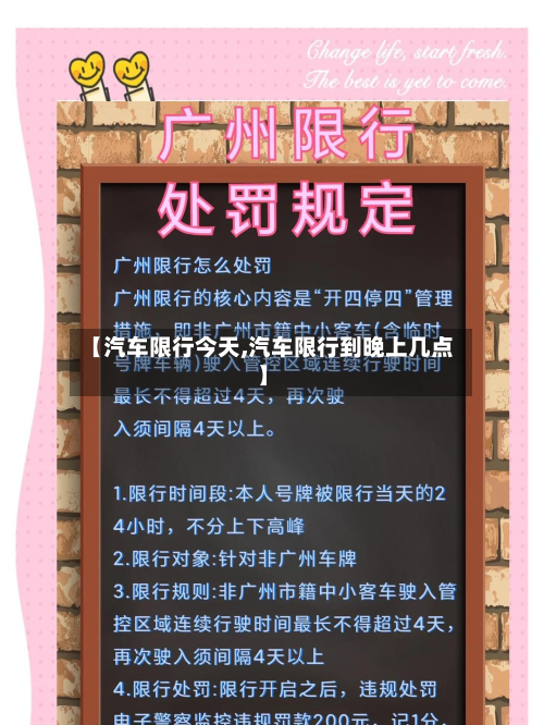 【汽车限行今天,汽车限行到晚上几点】