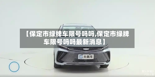 【保定市绿牌车限号吗吗,保定市绿牌车限号吗吗最新消息】-第3张图片