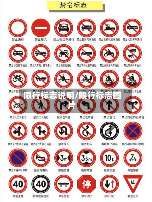 限行标志说明/限行标志图片