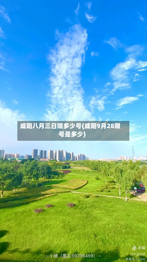 咸阳八月三日限多少号(咸阳9月28限号是多少)-第3张图片