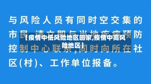 【疫情中低风险地区回家,疫情中高风险地区】-第2张图片