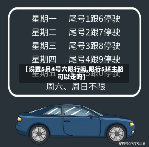 【设置5月4号六限行吗,限行5环主路可以走吗】