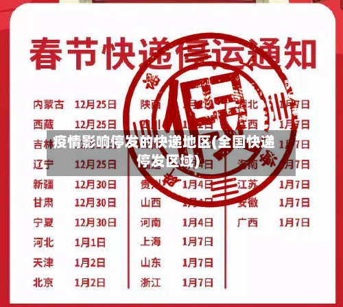 疫情影响停发的快递地区(全国快递停发区域)-第2张图片