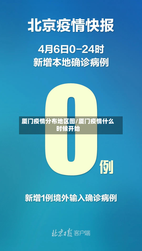 厦门疫情分布地区图/厦门疫情什么时候开始-第2张图片