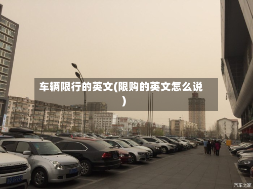 车辆限行的英文(限购的英文怎么说)