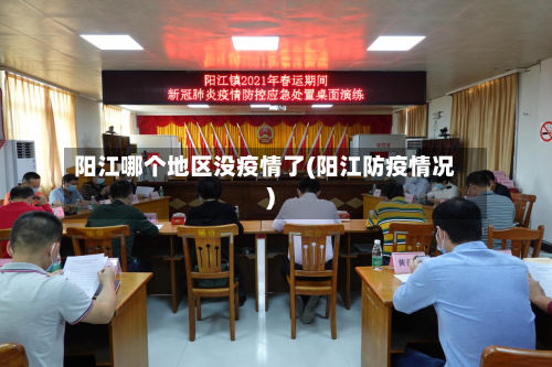 阳江哪个地区没疫情了(阳江防疫情况)-第2张图片