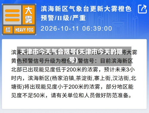天津市今天气会限号(天津市今天的限号)
