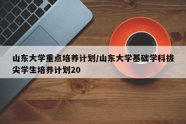 山东大学重点培养计划/山东大学基础学科拔尖学生培养计划20