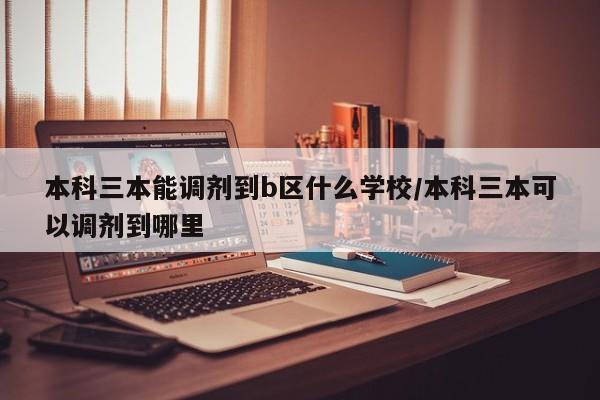本科三本能调剂到b区什么学校/本科三本可以调剂到哪里