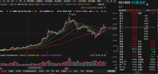 邓晓峰，再现身601899！中东资本加仓